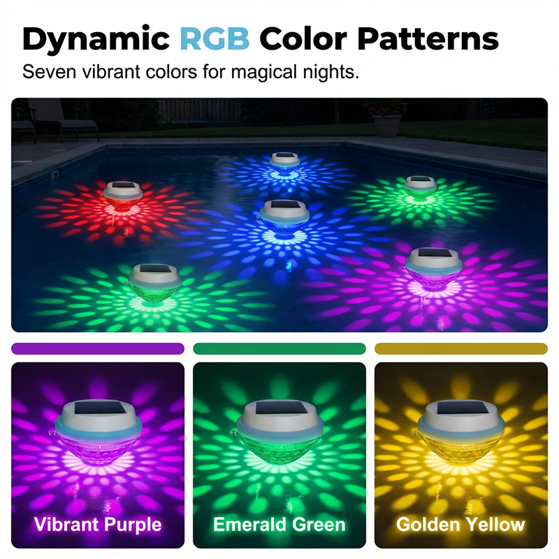 📉 Last Day Prices Dropped! 🏃‍♂️LED Solar Floating Pool Light