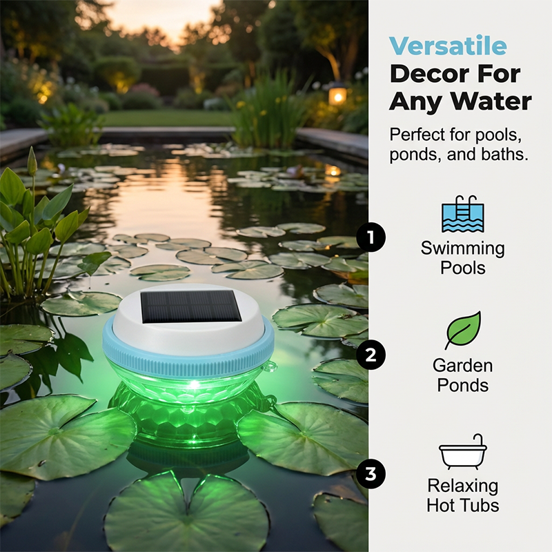 📉 Last Day Prices Dropped! 🏃‍♂️LED Solar Floating Pool Light