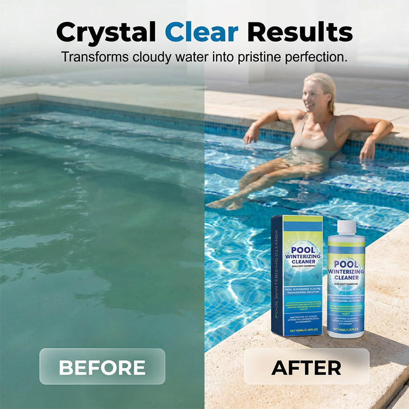 🏊Professional Fast-Acting Pool Water Clarifier | Instantly Resolves Water Turbidity Issues