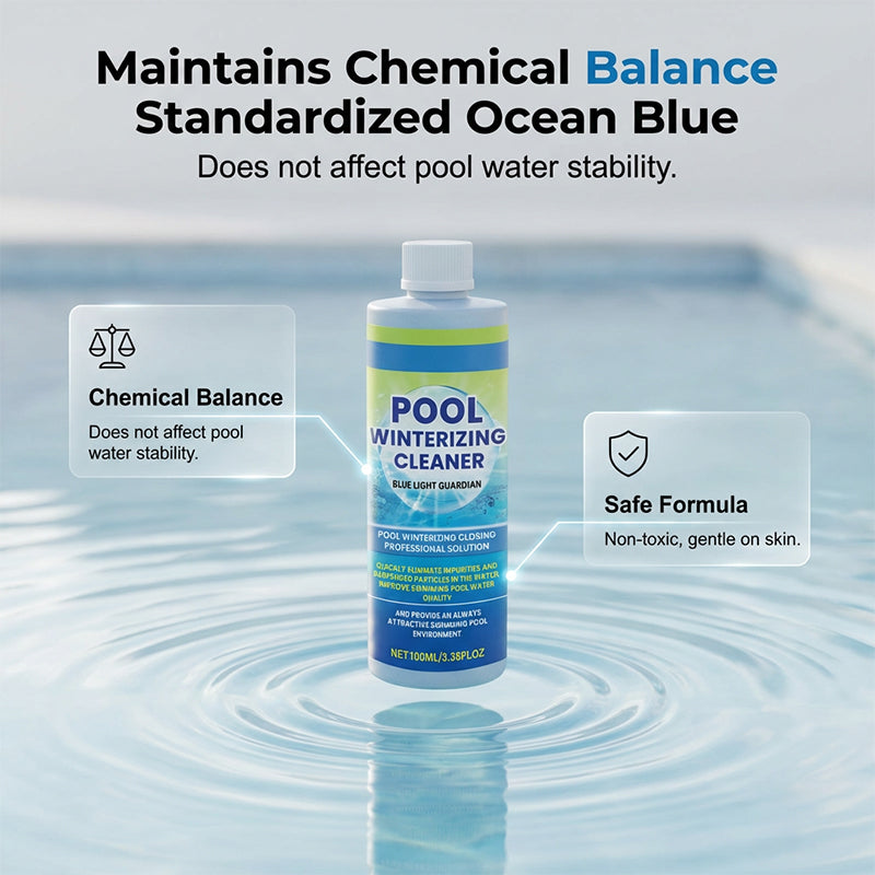 🏊Professional Fast-Acting Pool Water Clarifier | Instantly Resolves Water Turbidity Issues