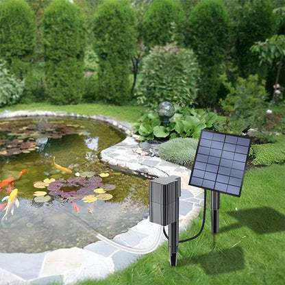 🎉 2026 Sale — Over 148,000 Sold! ☀️ Solar Pond Aerator with Air Pump – High-Efficiency Panel & 24/7 Oxygenation 🐟
