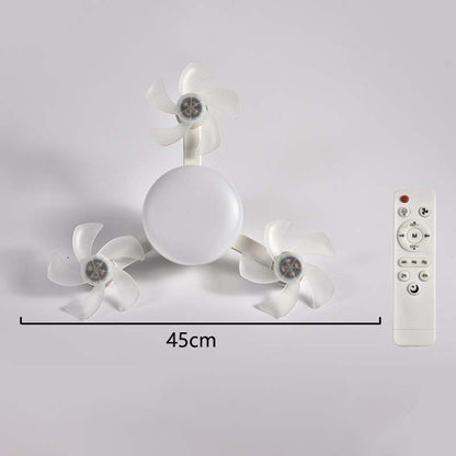 💡 E27 Socket Ceiling Fan Light – 2-in-1 LED Fan Bulb with Remote Control for Bedroom, Kitchen & Home Cooling