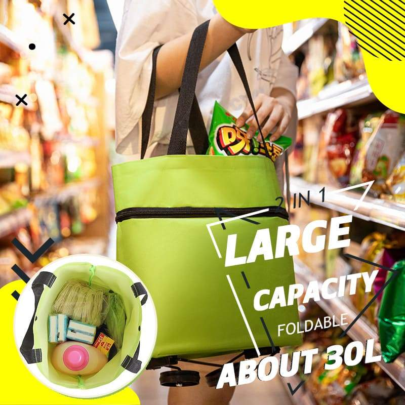 🔥HOT SALE 44% OFF🔥Foldable 2-in-1 Shopping Bag