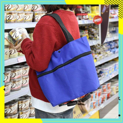 🔥HOT SALE 44% OFF🔥Foldable 2-in-1 Shopping Bag