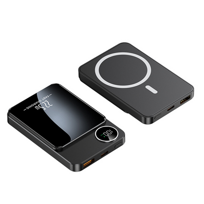 🔋✨Professional Magnetic Charger for Travelers & Professionals 🧲| 22.5W Wired & 15W Wireless | 10,000 mAh | Fast Delivery💥