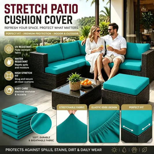 🔥 50% OFF TODAY | BUY 2+ & SAVE EXTRA 10% — StretchFit Cushion Covers