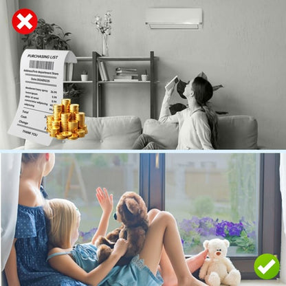🔥 Over 50% OFF NOW🔥 One-Way Mirror Window Film for Daytime Privacy, UV Protection 🪟✨
